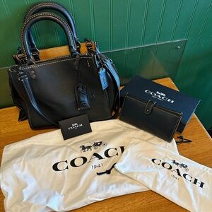 Coach 1941 Rouge bag and wallet